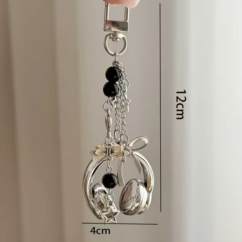 Headphone Charm Keychain