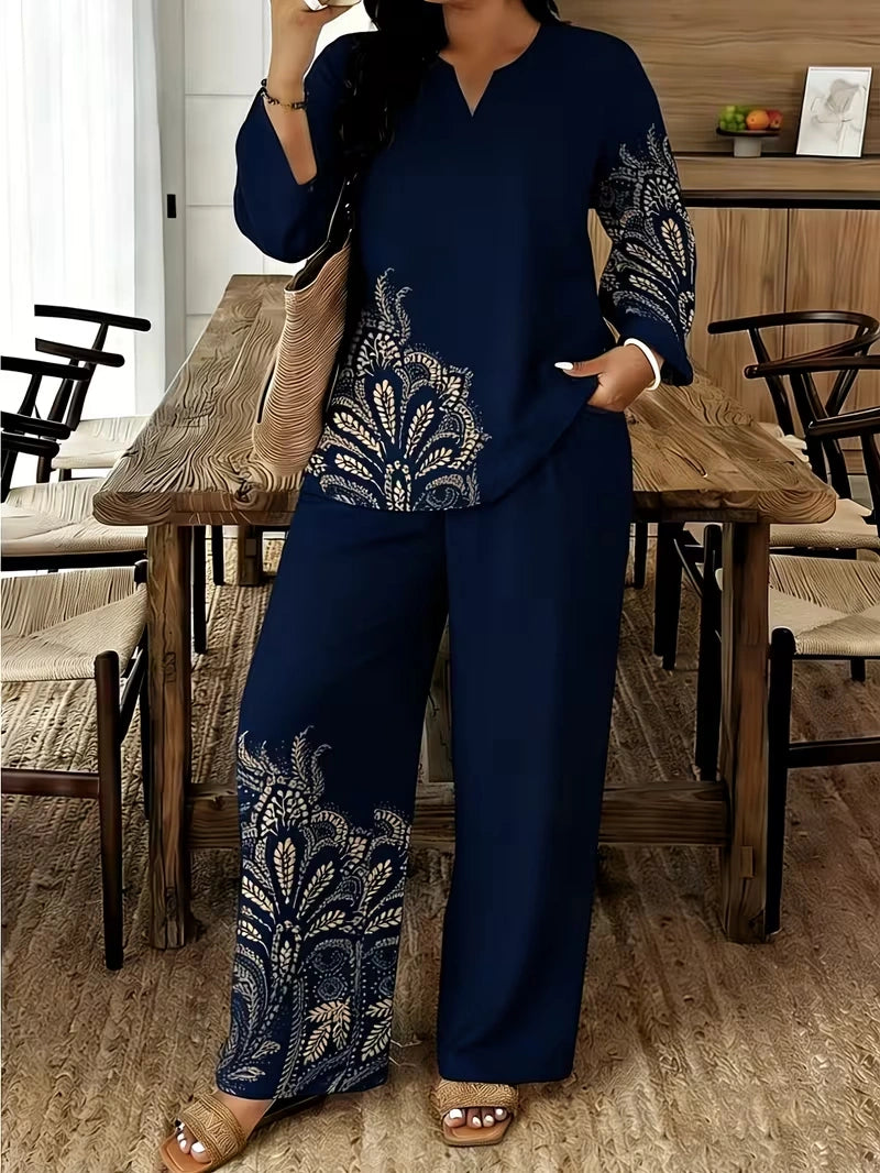 Summer Paisley Escape Co-Ord Set
