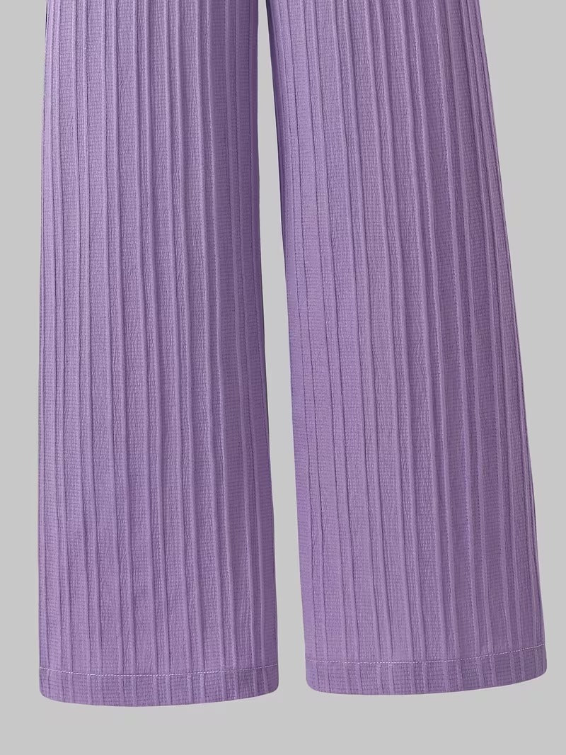Trendy Girls Bow Tie Co-Ord Set