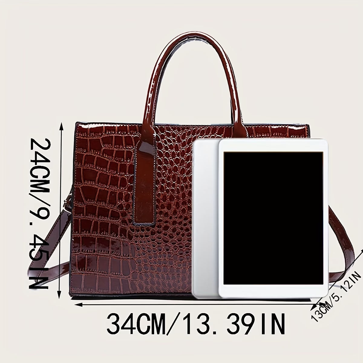 Signature Elegance 3-Piece Women’s Handbag Set