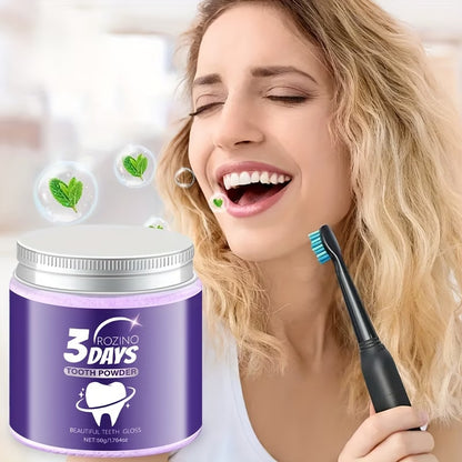 4PCS Advanced Teeth Brightening Kit | Toothpaste, Tooth Powder & Whitening Pen Set | Fresh Breath & Gum Care