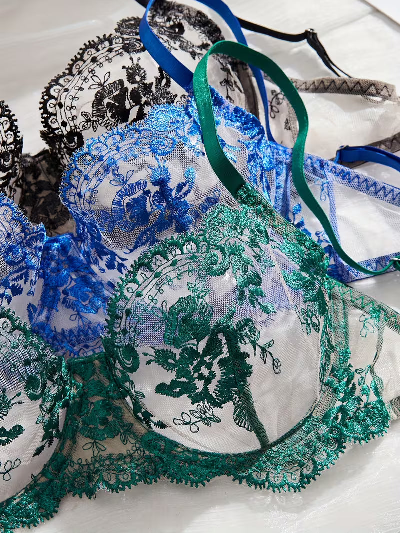 3 Sets Of Bra & Panties