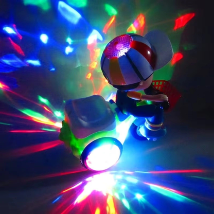Musical Stunt Tricycle Toy with Lights & 360° Stunts