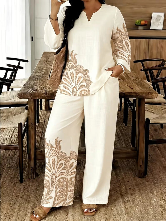 Summer Paisley Escape Co-Ord Set