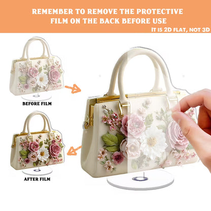 Elegant Floral Designer Handbag