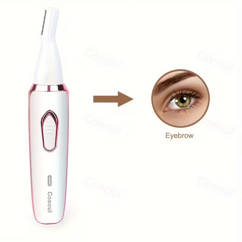 4-in-1 women grooming trimmer / facial hair remover kit