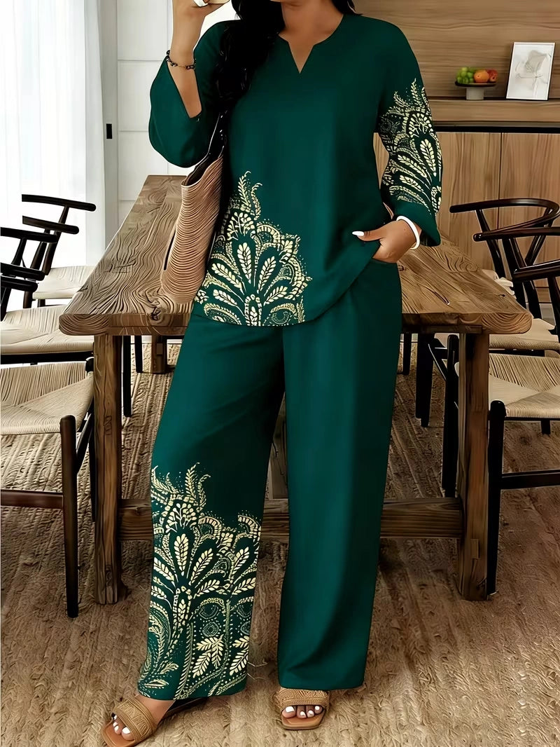 Summer Paisley Escape Co-Ord Set