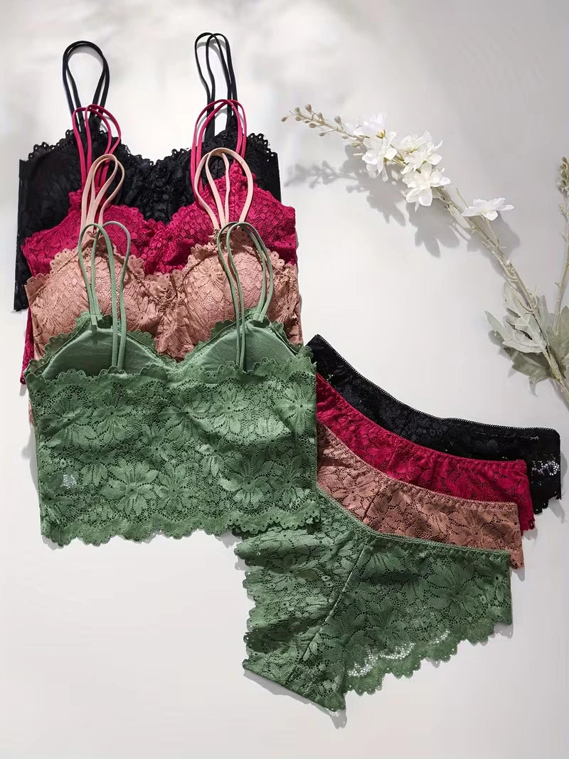 Everyday Comfort Lace Bra & Panty Set