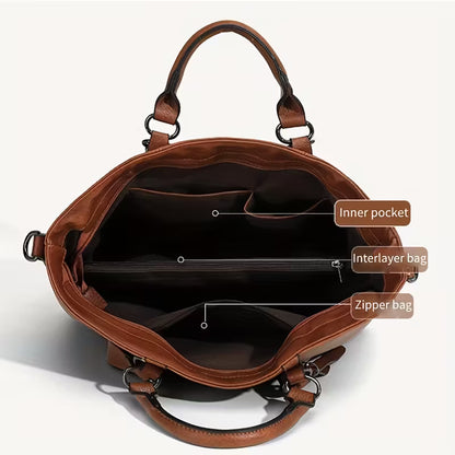 Luxury Vintage 3-Piece Women’s Handbag Set
