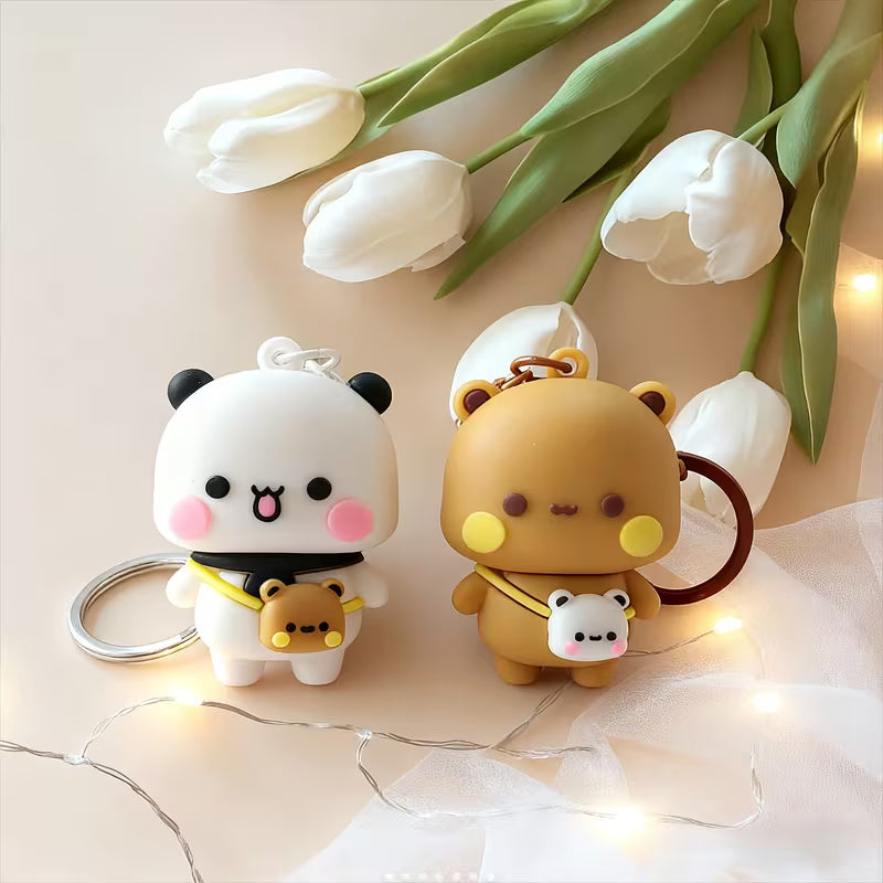 Kitten Couple Keychain