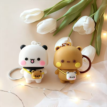 Kitten Couple Keychain