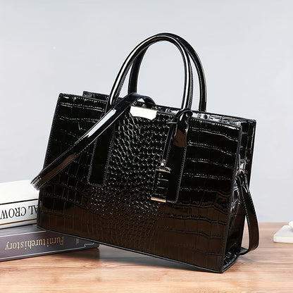 Signature Elegance 3-Piece Women’s Handbag Set