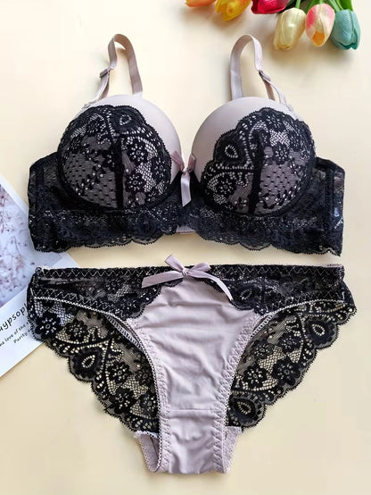 Everyday Comfort Lace Bra & Panty Set
