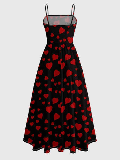 Midnight Heart Elegance Dress Set