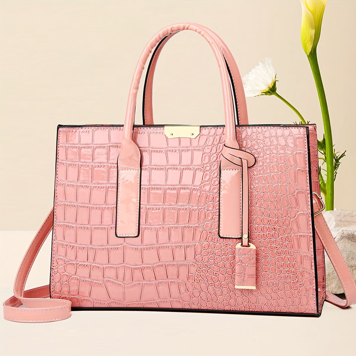 Signature Elegance 3-Piece Women’s Handbag Set