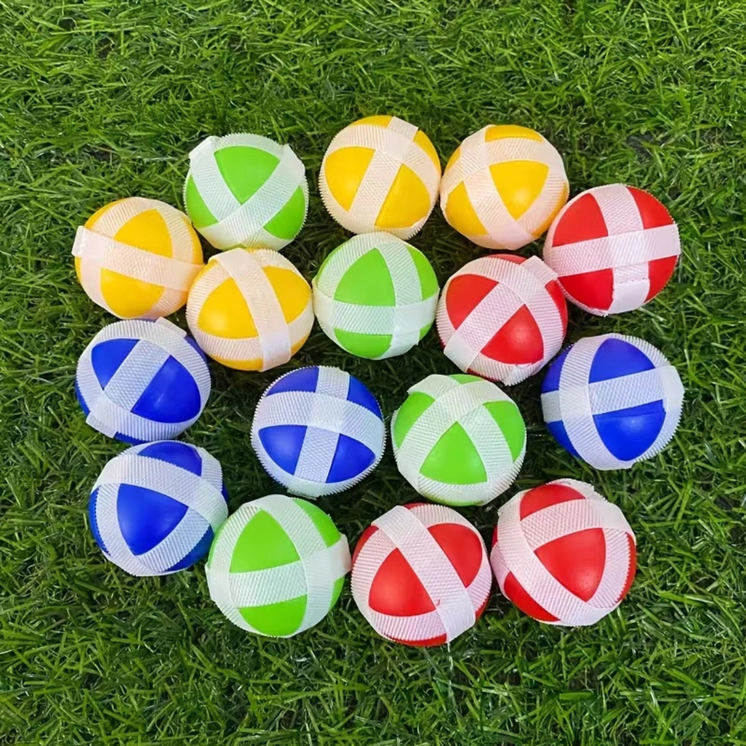Kids Sticky Ball Dart Board Game Set – Indoor & Outdoor Target Throwing Toy for Family Play