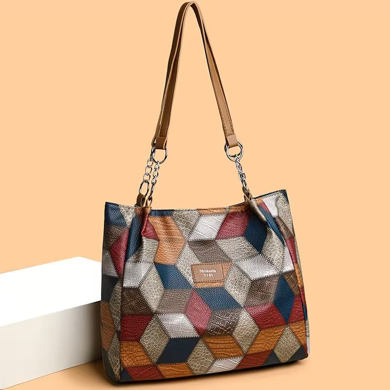 CarryEase Large Capacity Shoulder Tote Bag