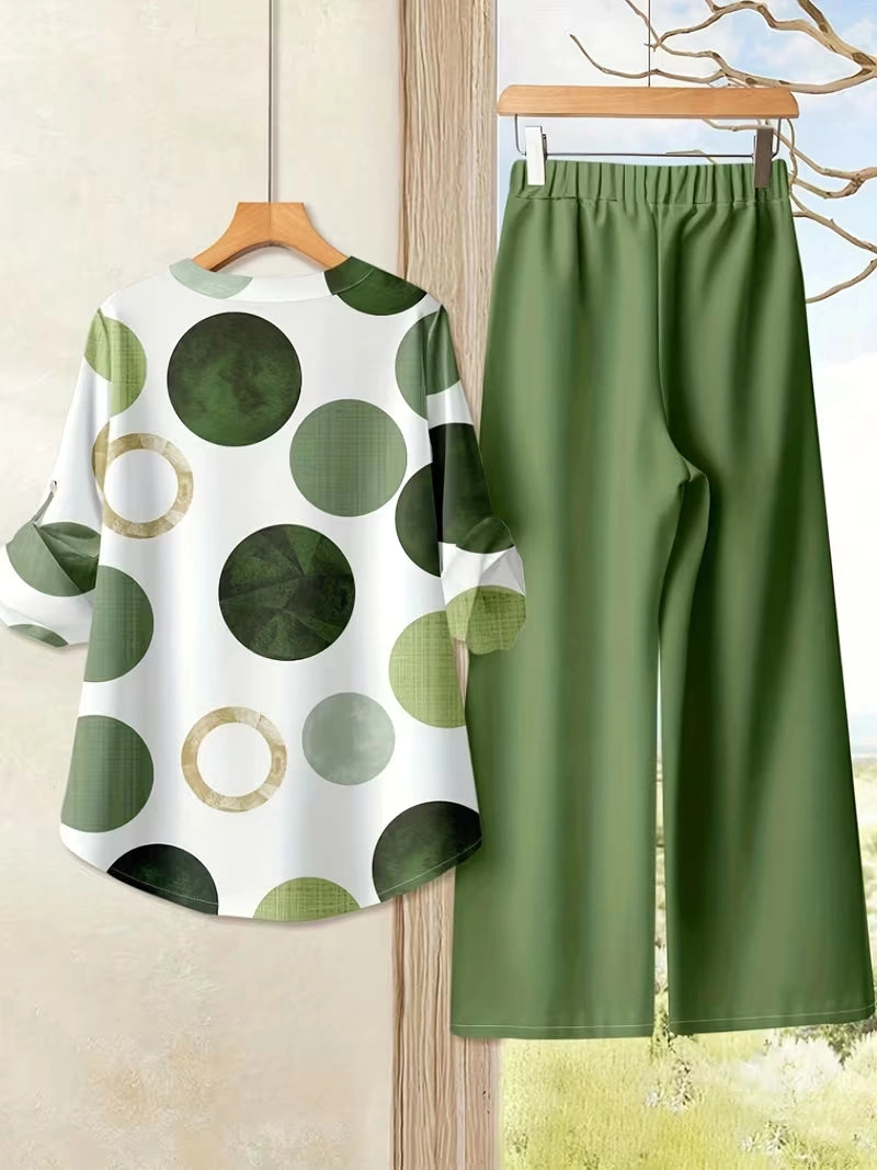 Vacation Breeze Printed Co-Ord Set for Women