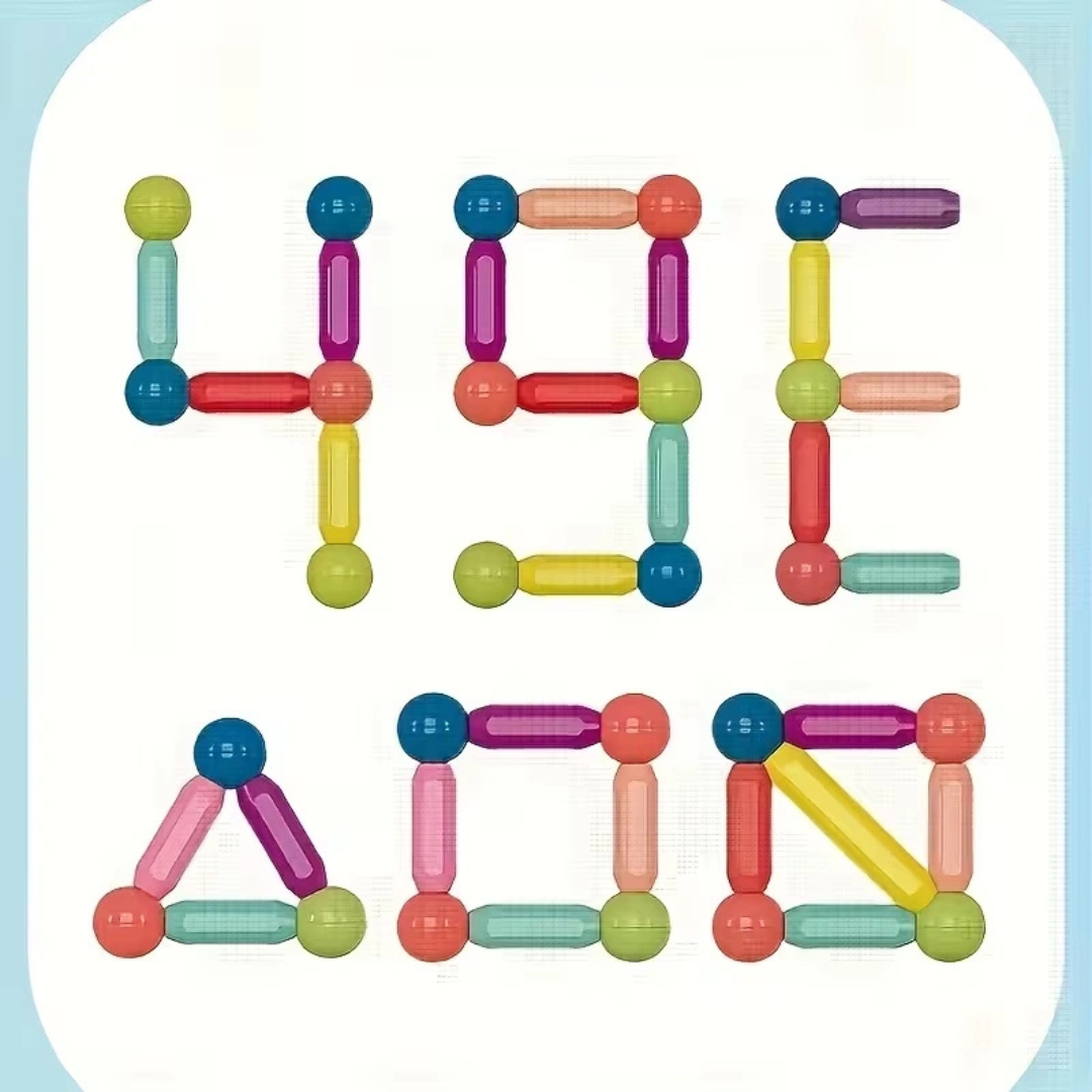 Magnetic STEM Building Blocks for Kids 3+ | Creative Learning Set