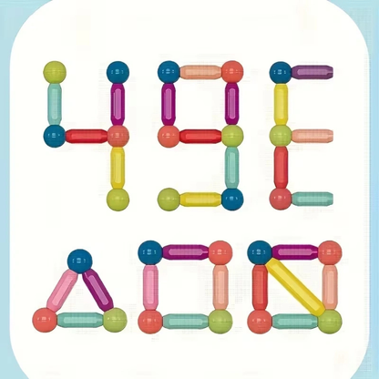 Magnetic STEM Building Blocks for Kids 3+ | Creative Learning Set
