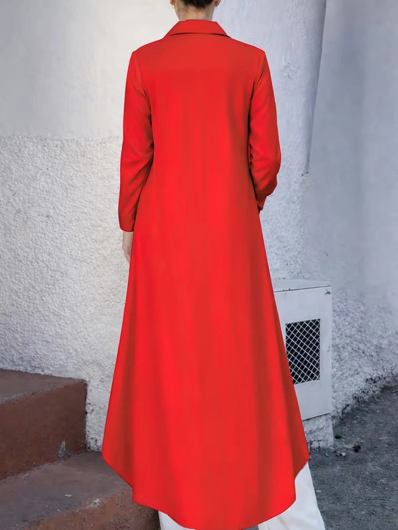 Autumn Celeste Elegant Maxi Co-Ord Set | T-Shirt & Straight-Fit Pants