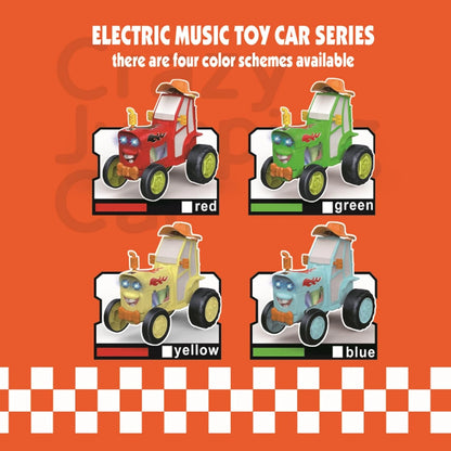 Remote Control Crazy Jumping Car – Rechargeable RC Stunt Car with Lights & Music for Kids