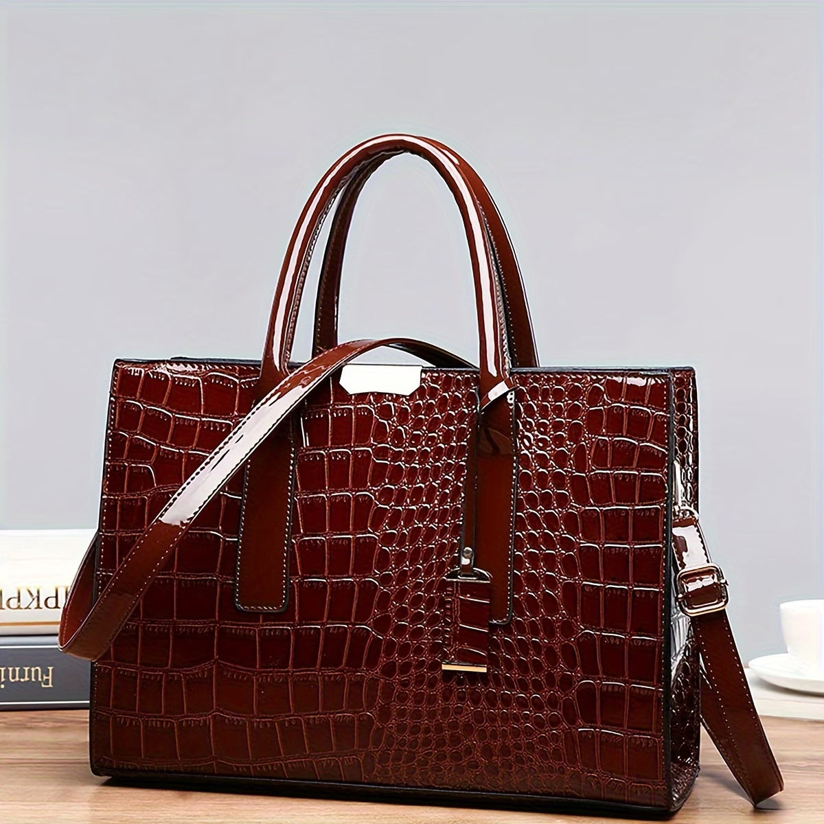 Signature Elegance 3-Piece Women’s Handbag Set