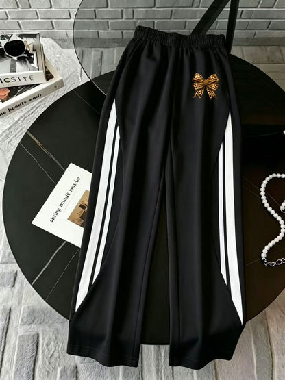Women’s Collared Half-Zip Top & Wide-Leg Pants Co-Ord Set