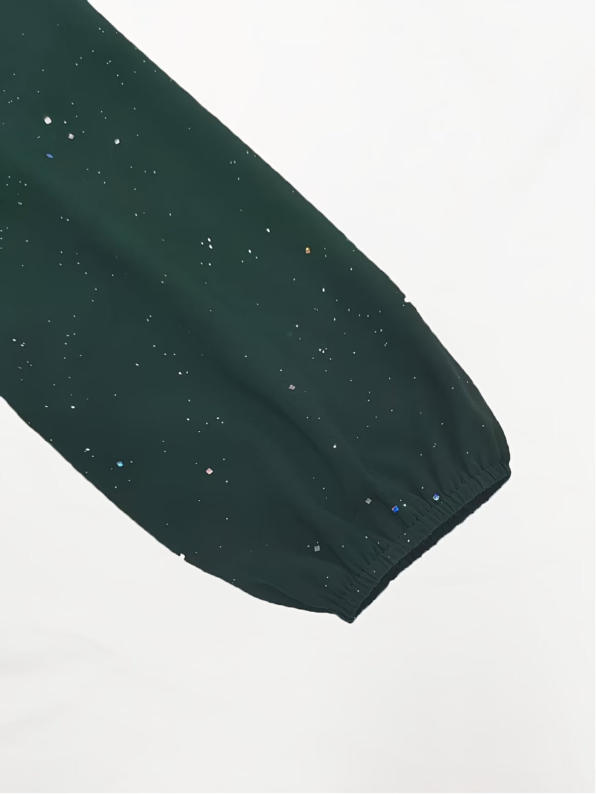 Women’s Dark Green Sequin Maxi Dress