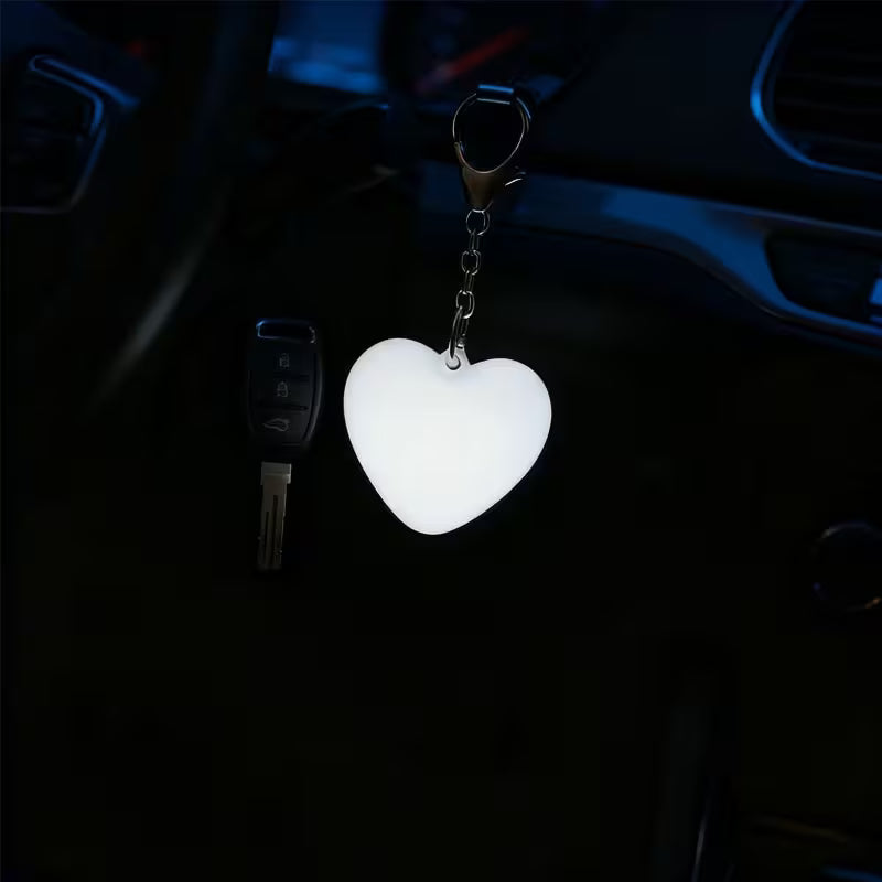 Heart Glow Keychain