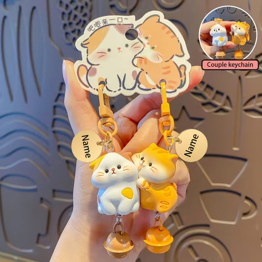 Kitten Couple Keychain