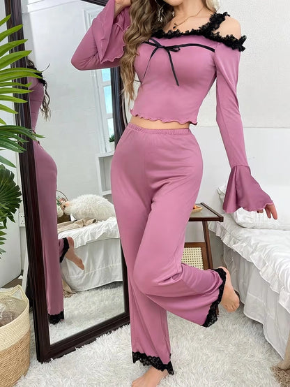 Summer Lace Bliss Lounge Set