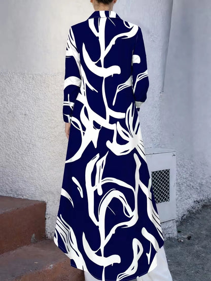Autumn Celeste Elegant Maxi Co-Ord Set | T-Shirt & Straight-Fit Pants