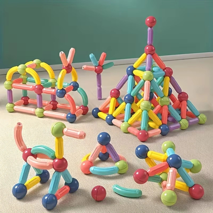 Magnetic STEM Building Blocks for Kids 3+ | Creative Learning Set