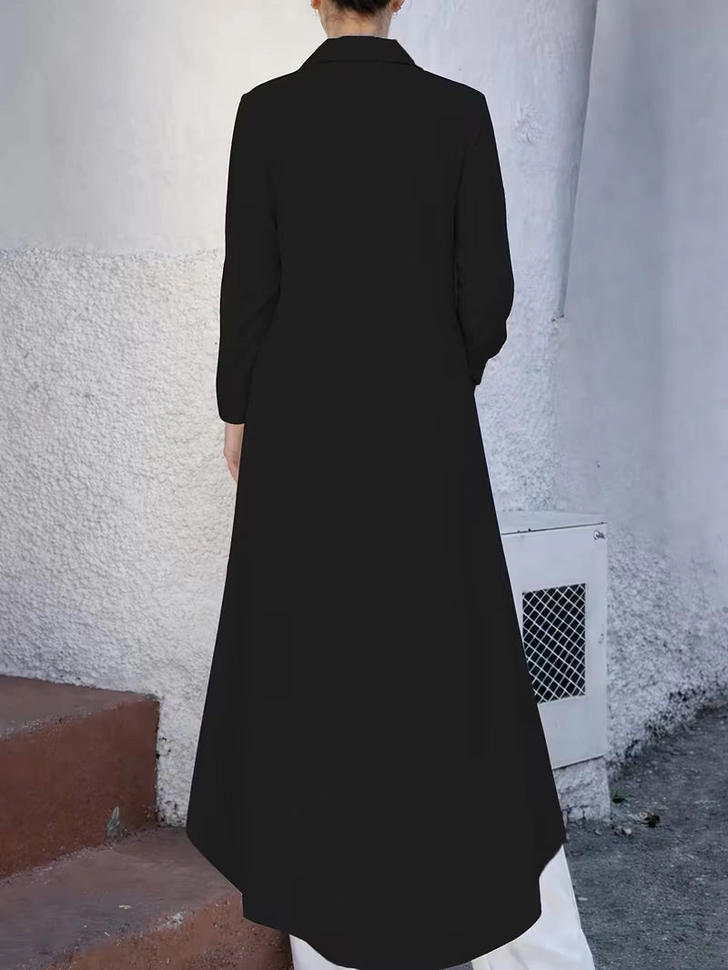 Autumn Celeste Elegant Maxi Co-Ord Set | T-Shirt & Straight-Fit Pants