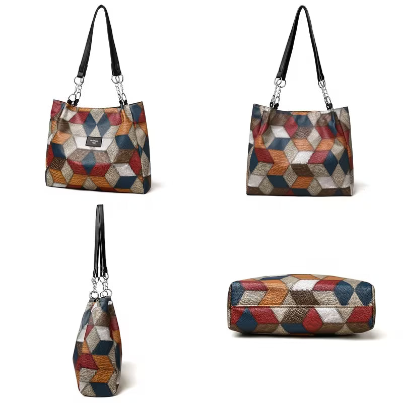 CarryEase Large Capacity Shoulder Tote Bag