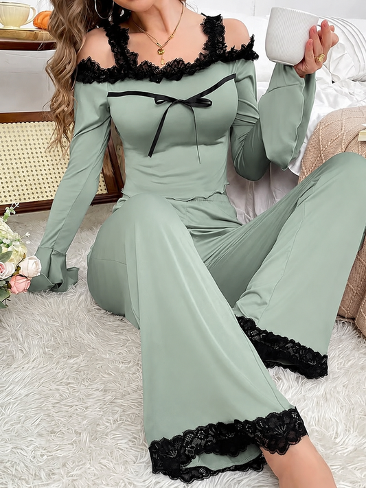 Summer Lace Bliss Lounge Set