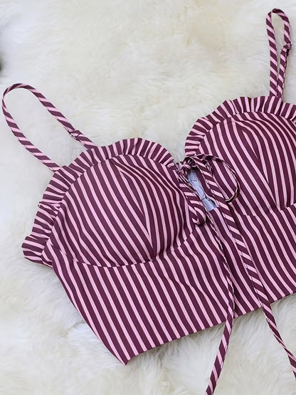 Women’s  Ruched Crop Top & Maxi Skirt Co-Ord Set