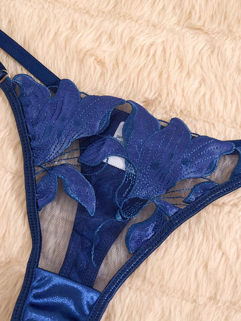 Pack of 6 Women's Bra & Panty Set – Soft Comfortable Everyday Lingerie Combo