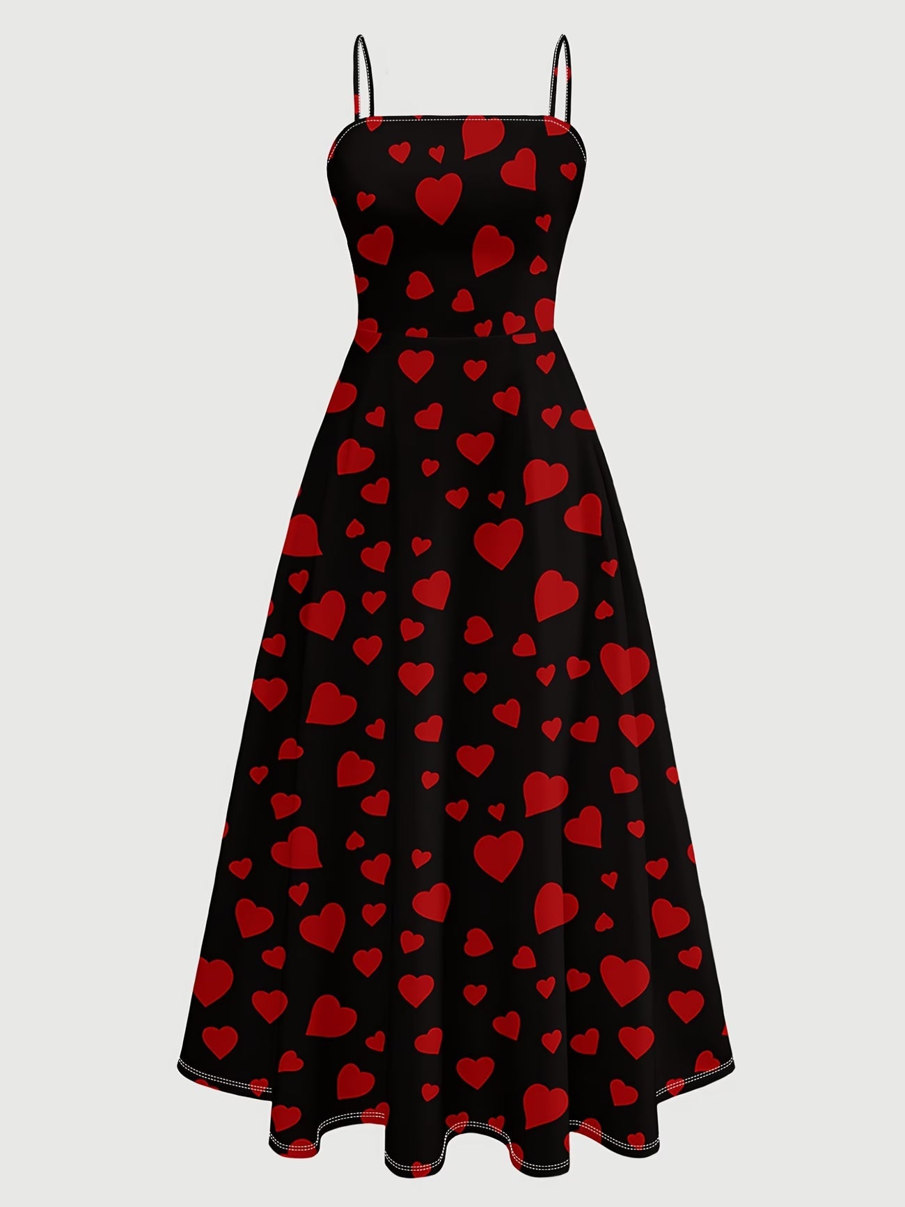 Midnight Heart Elegance Dress Set
