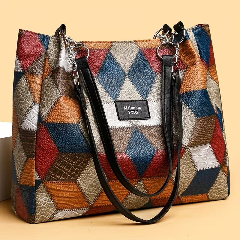 CarryEase Large Capacity Shoulder Tote Bag
