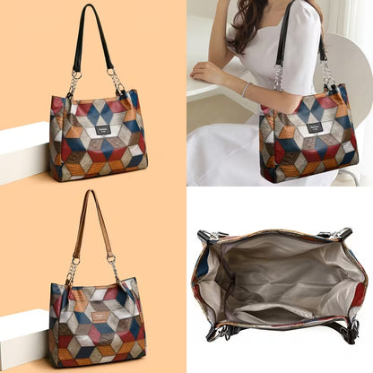 CarryEase Large Capacity Shoulder Tote Bag