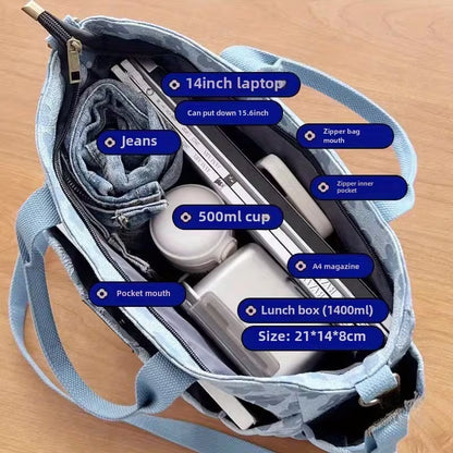 CityEase Large Capacity Shoulder Tote Bag