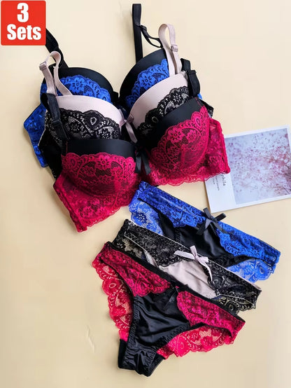Everyday Comfort Lace Bra & Panty Set