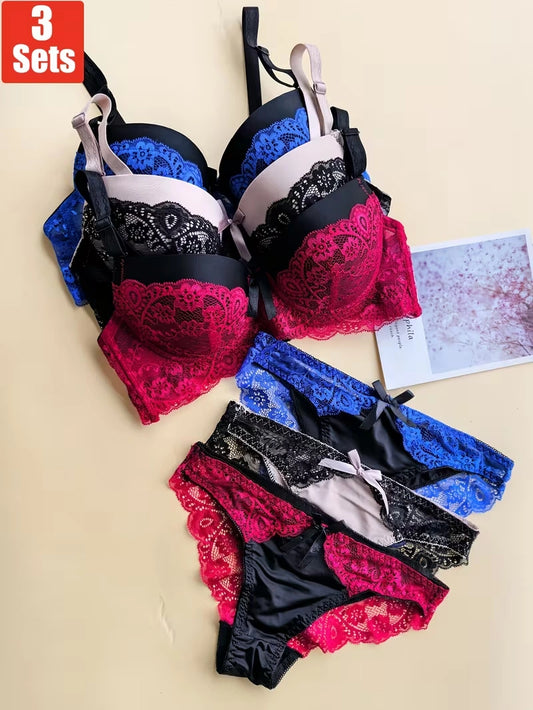 Everyday Comfort Lace Bra & Panty Set