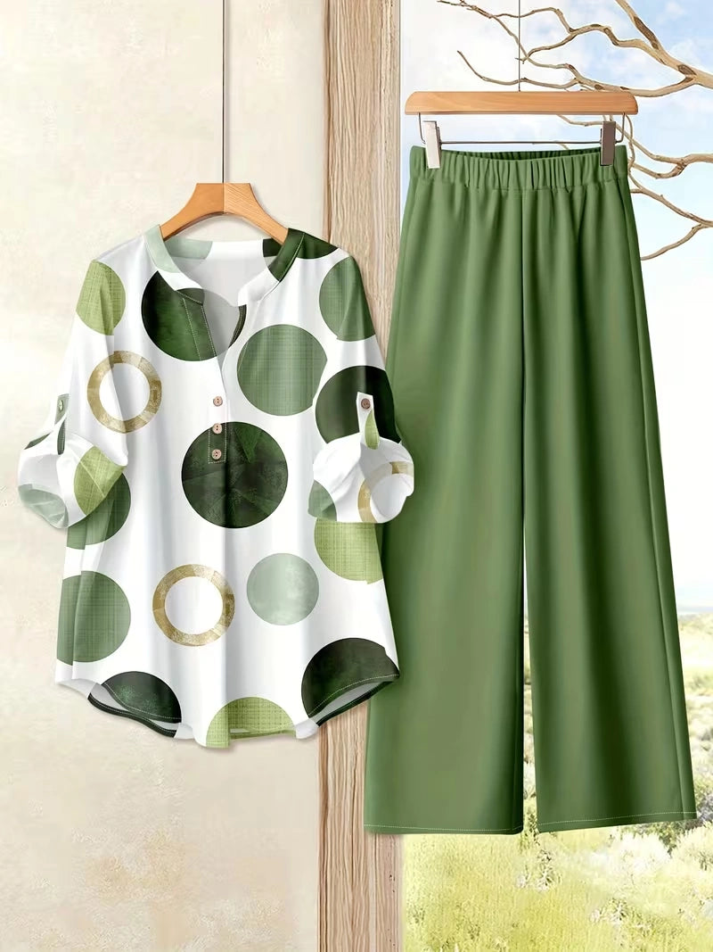 Vacation Breeze Printed Co-Ord Set for Women