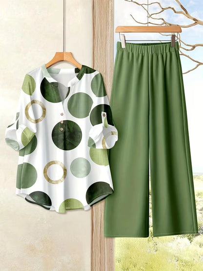 Vacation Breeze Printed Co-Ord Set for Women