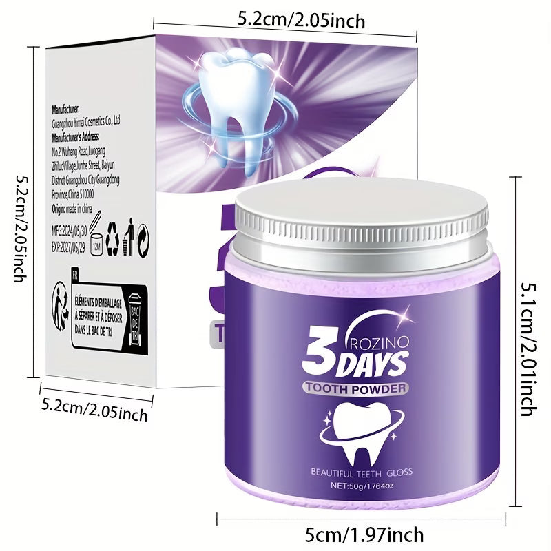 4PCS Advanced Teeth Brightening Kit | Toothpaste, Tooth Powder & Whitening Pen Set | Fresh Breath & Gum Care