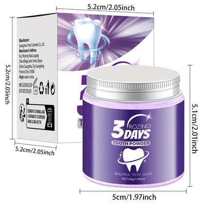 4PCS Advanced Teeth Brightening Kit | Toothpaste, Tooth Powder & Whitening Pen Set | Fresh Breath & Gum Care