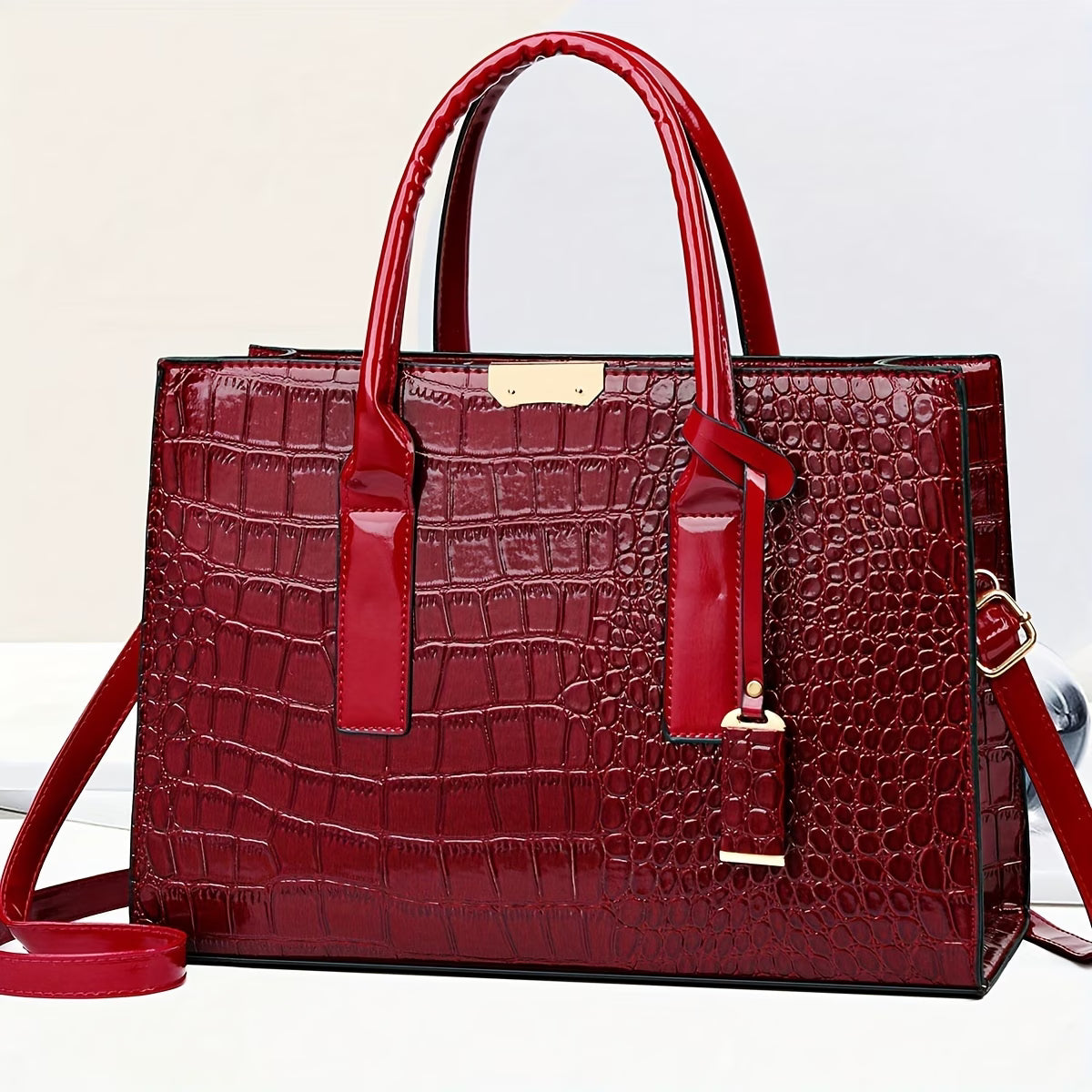 Signature Elegance 3-Piece Women’s Handbag Set